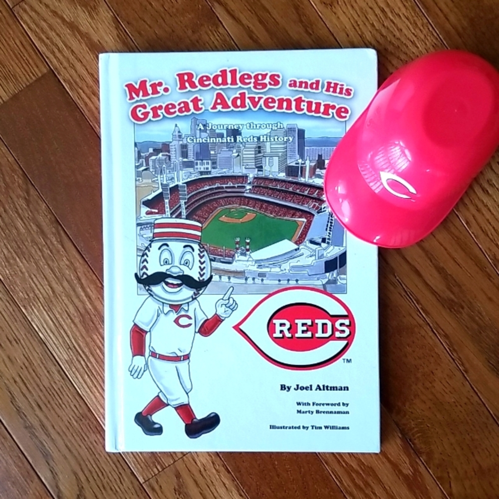Cincinnati Reds book - Mr. Redlegs and his Great Adventure with bonus